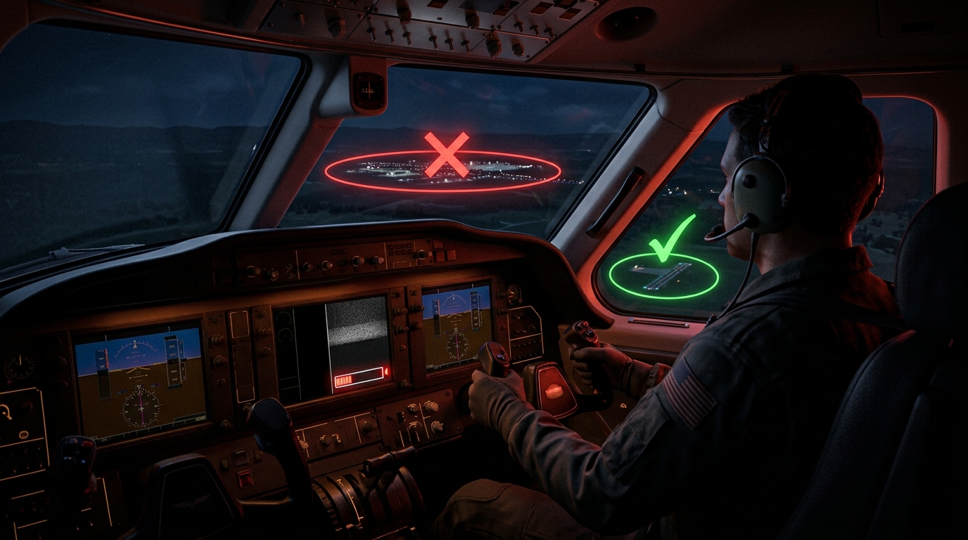 Alternator / Generator Failure in Night VFR Plate 3