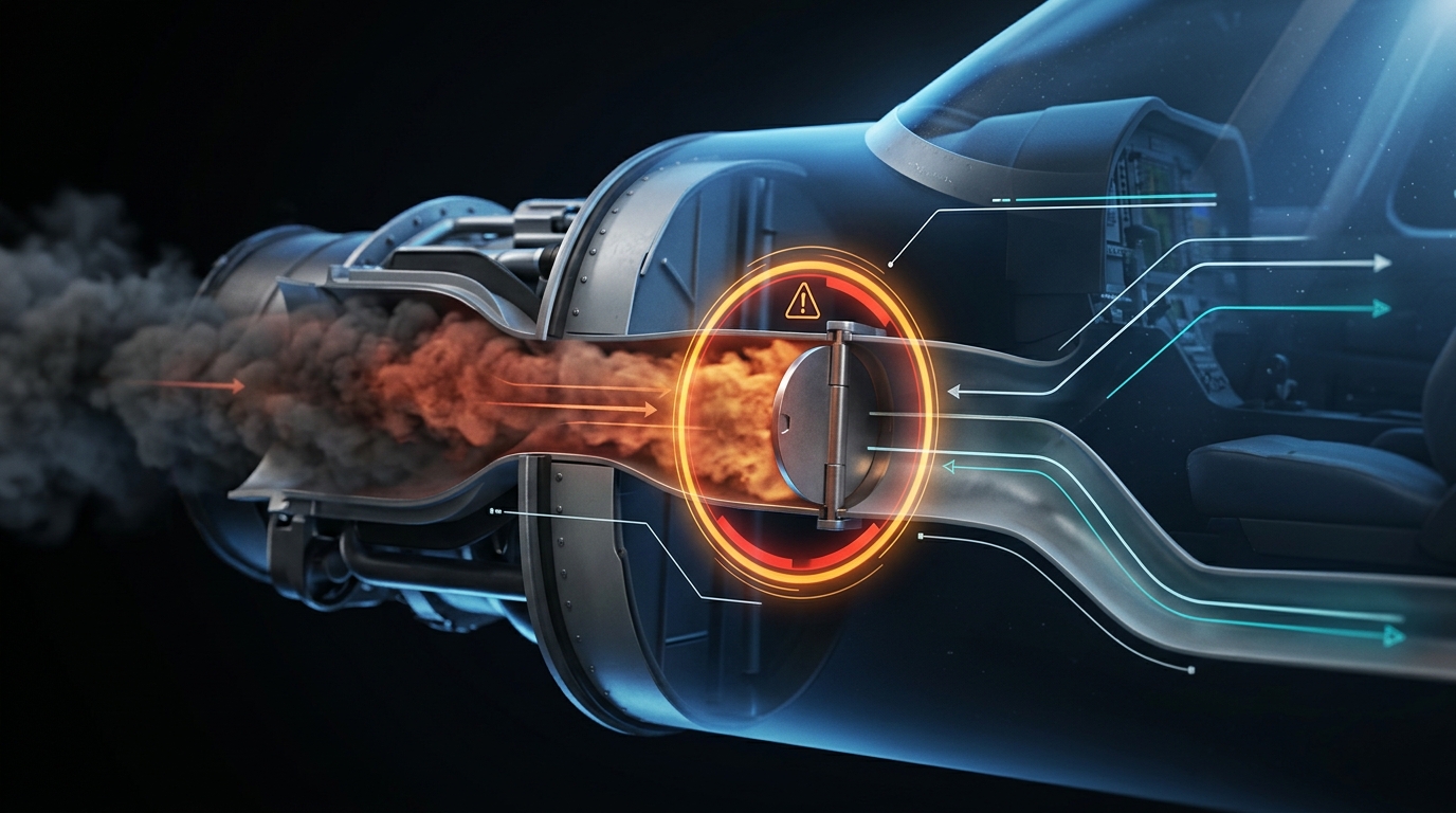 Engine Fire in Flight: Shut Off the Fuel First Plate 3