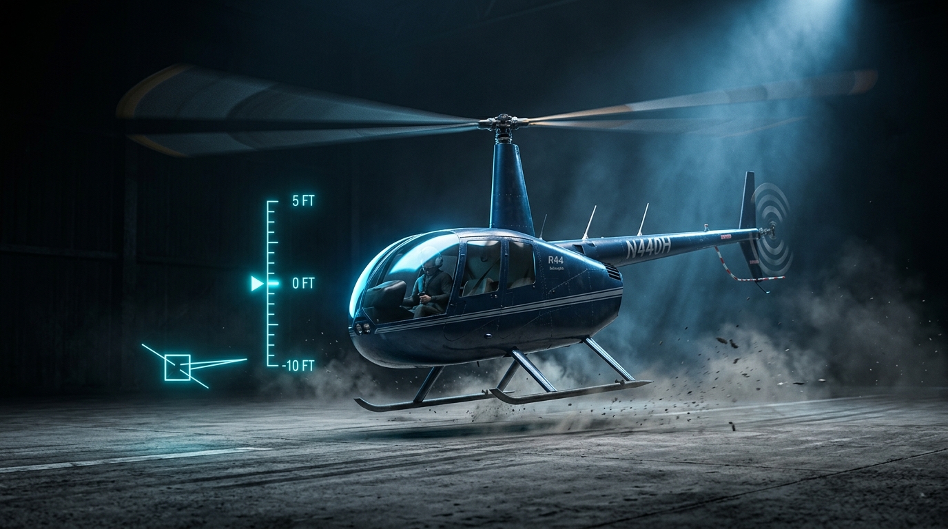 Helicopter Autorotation & Touchdown Execution Plate 1
