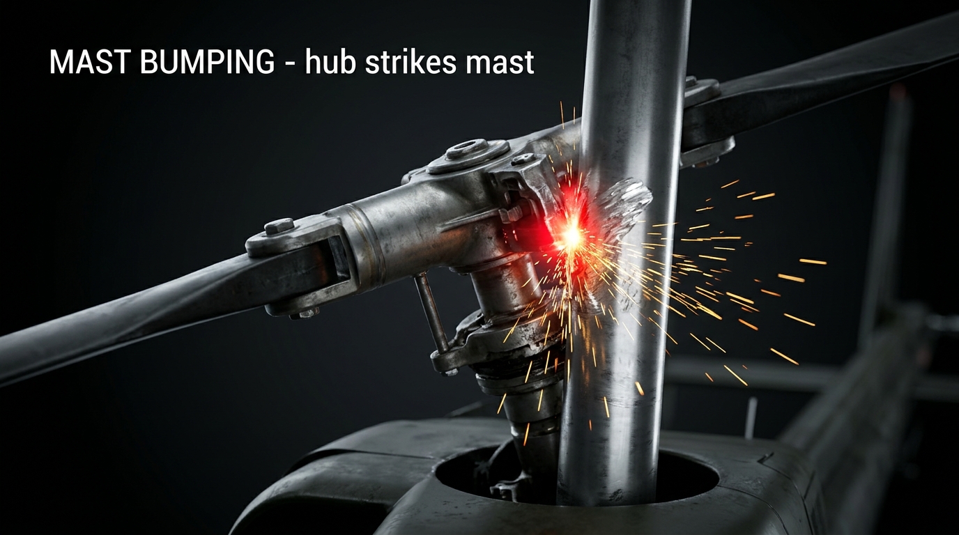 Teetering Rotor Mast Bumping & Low-G Pushover Hazard Plate 5
