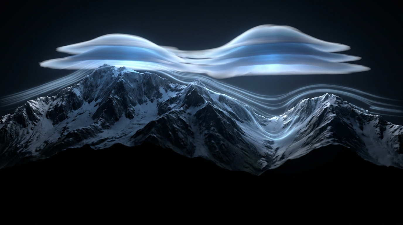 Orographic Mountain Waves, Rotor Turbulence & Wave Clouds Plate 1