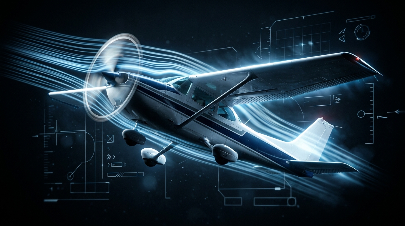 P-Factor: Asymmetric Propeller Thrust and the Left-Turning Tendency Plate 1