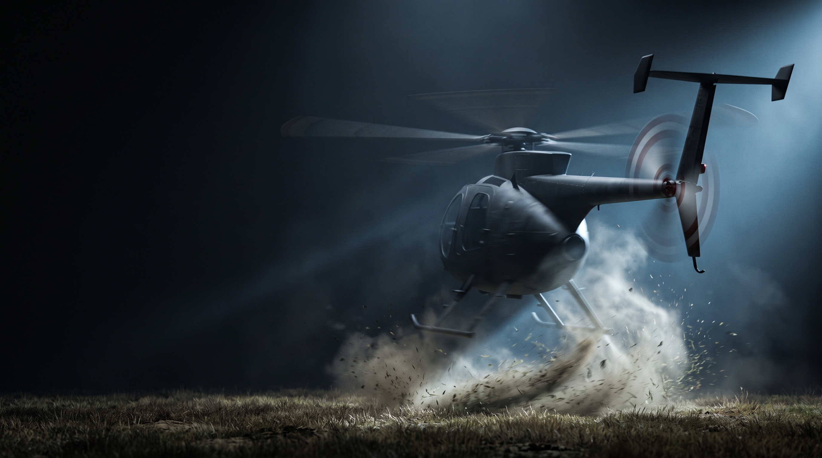 Helicopter Loss of Tail Rotor Effectiveness (LTE) & Failure Spin Plate 1