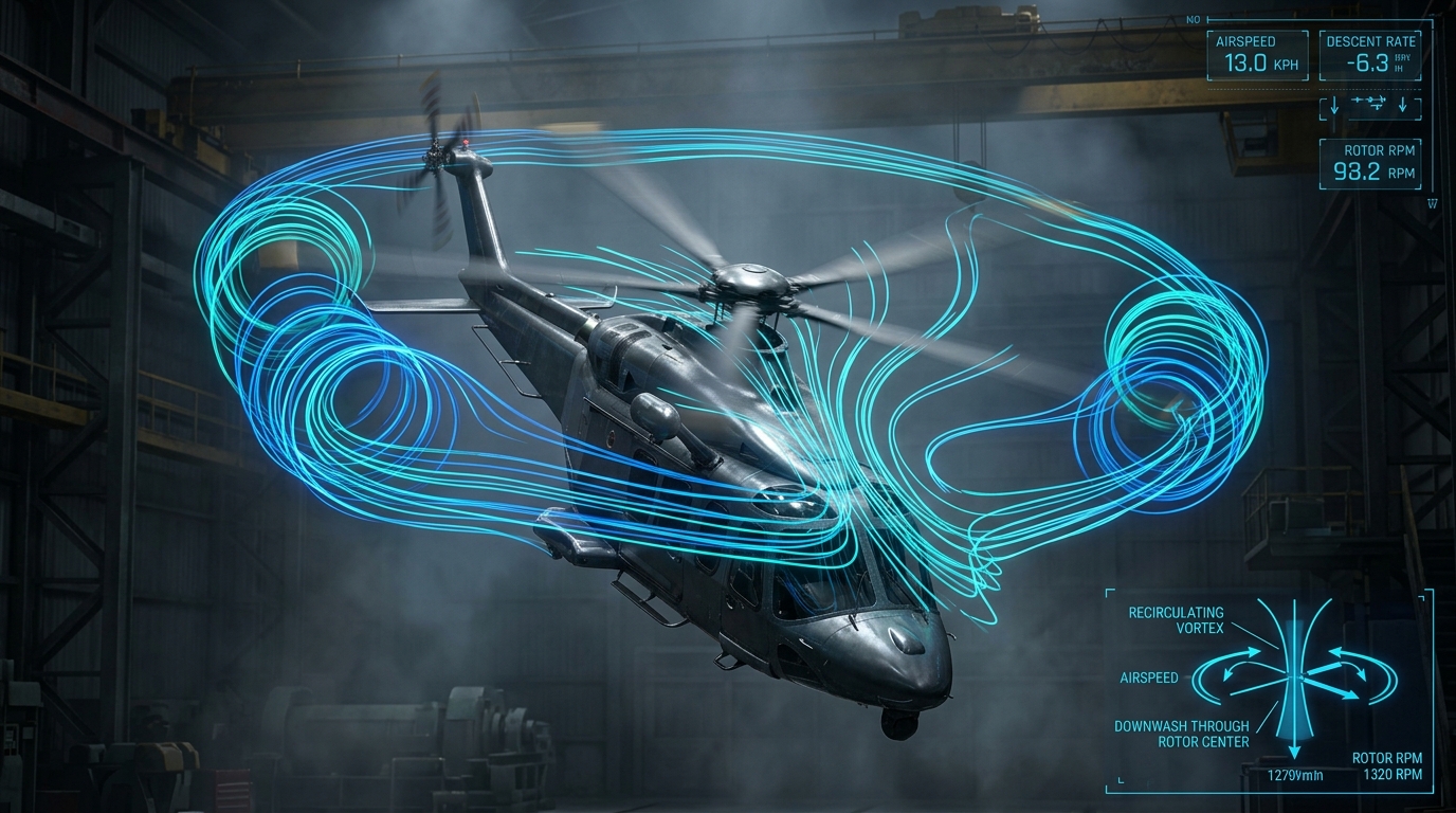 Helicopter Vortex Ring State (Settling With Power) Plate 1