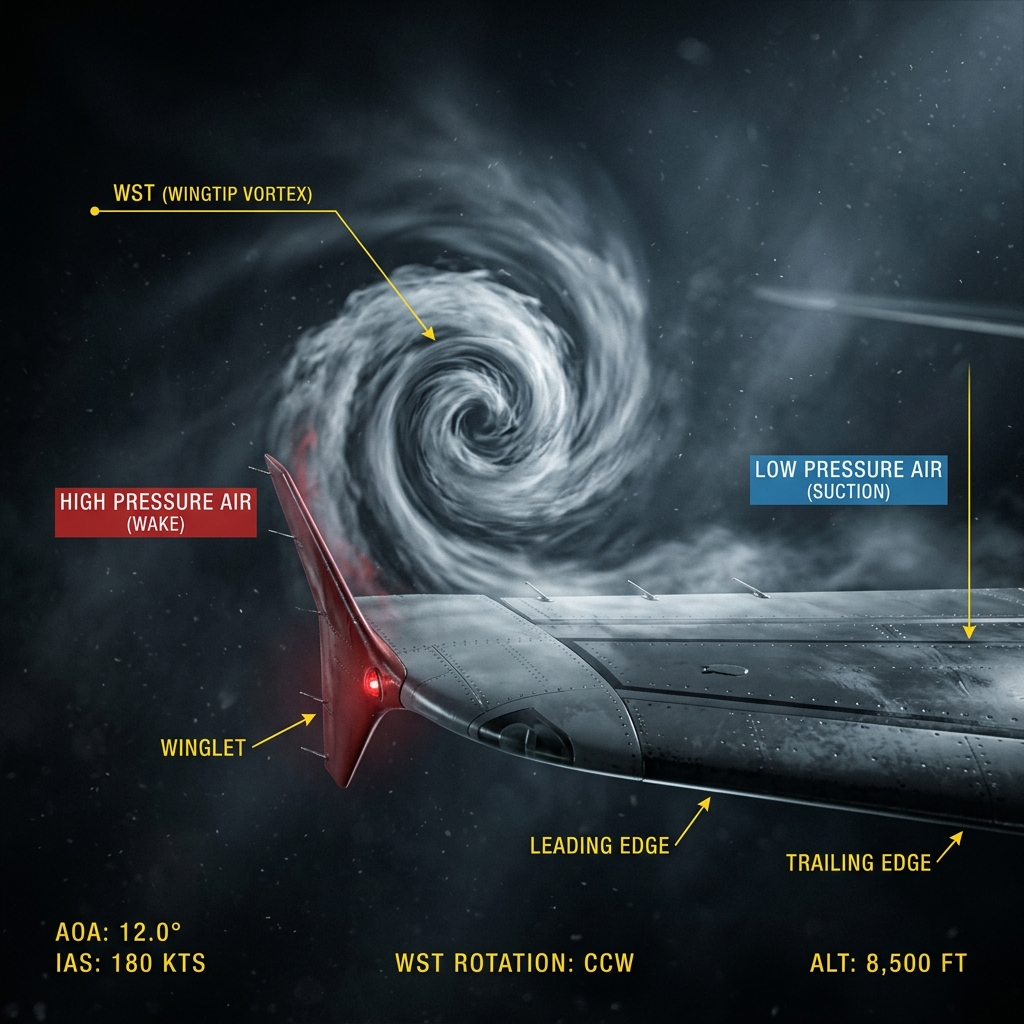 Heavy Aircraft Wake Turbulence & Wingtip Vortex Separation Plate 2